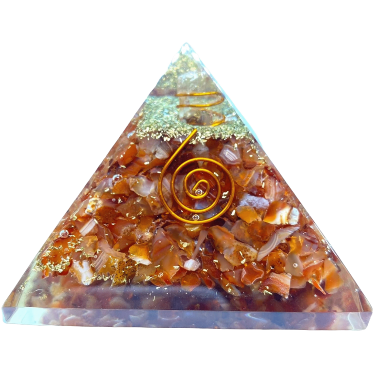 Carnelian pyramid