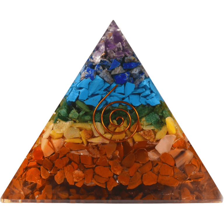 7 chakra orgone pyramid