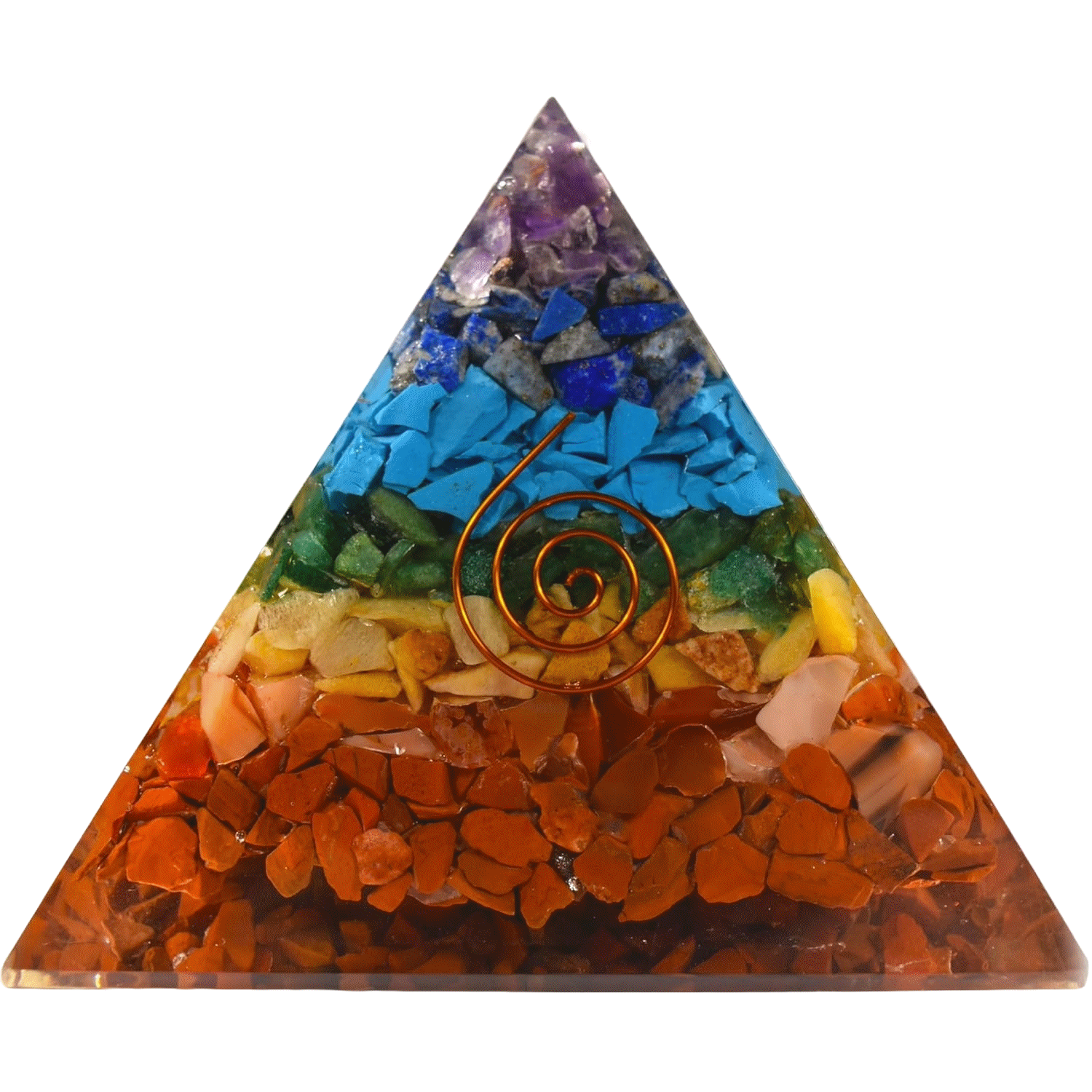 7 chakra orgone pyramid