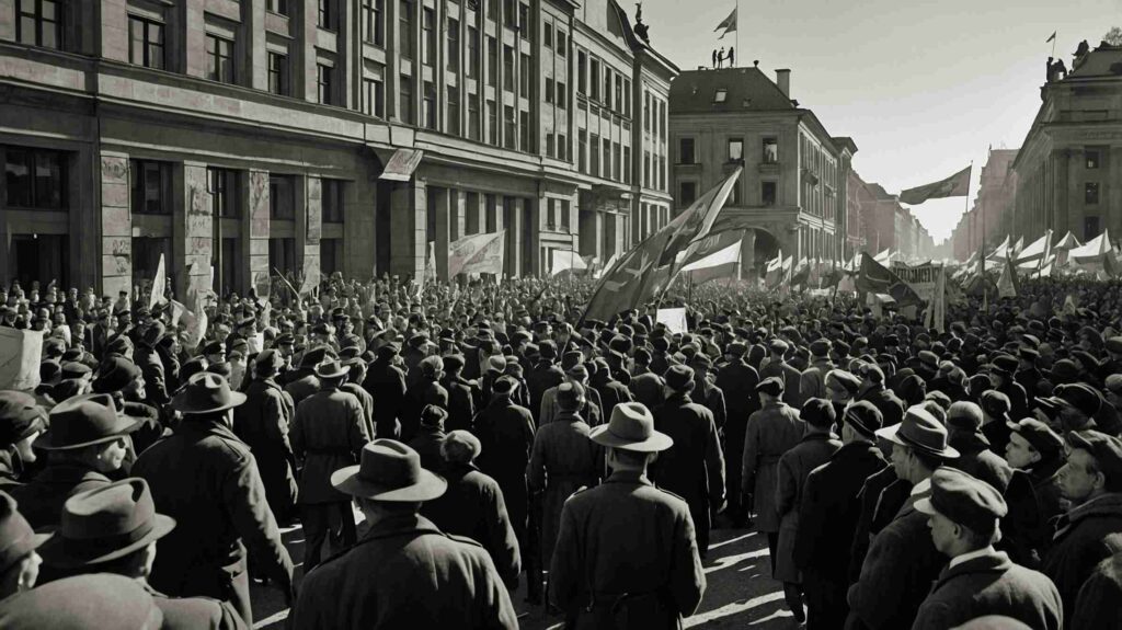 Communist demonstration in Berlin in 1920