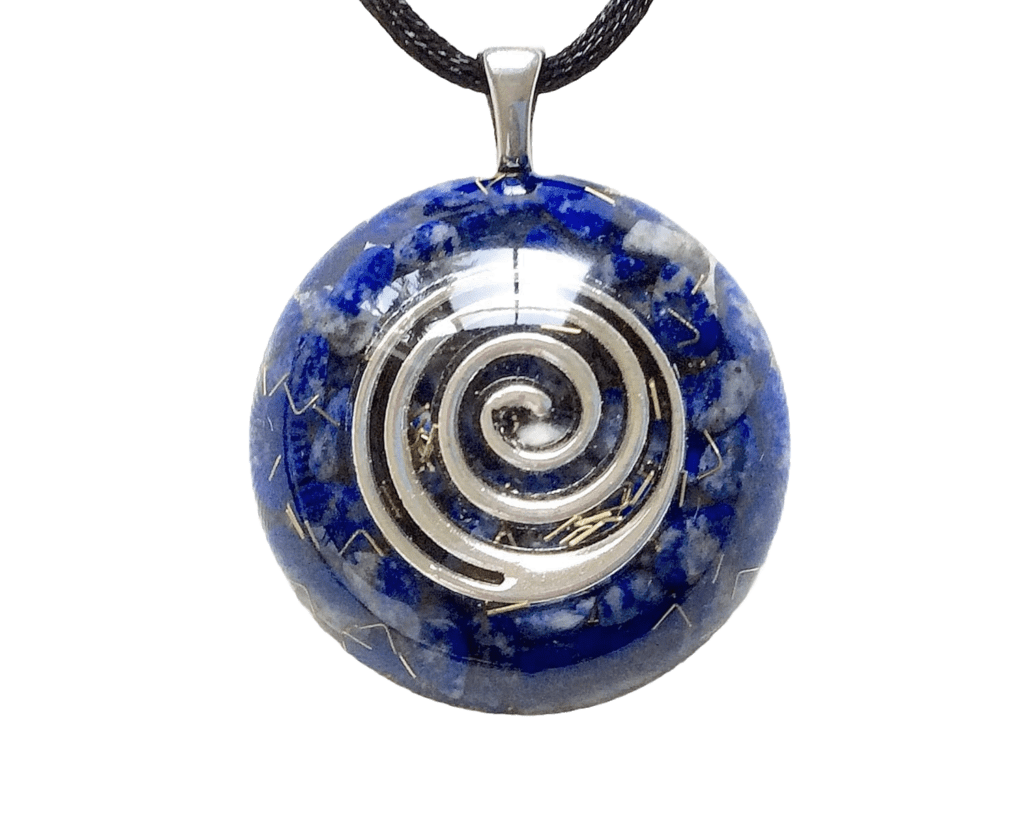 Lapis Lazuli orgone pendant