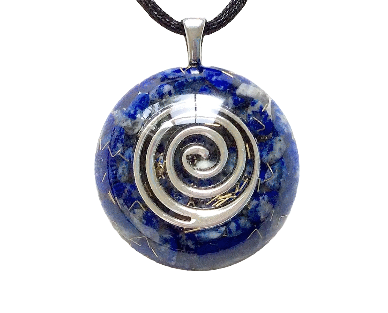 Lapis Lazuli orgone pendant