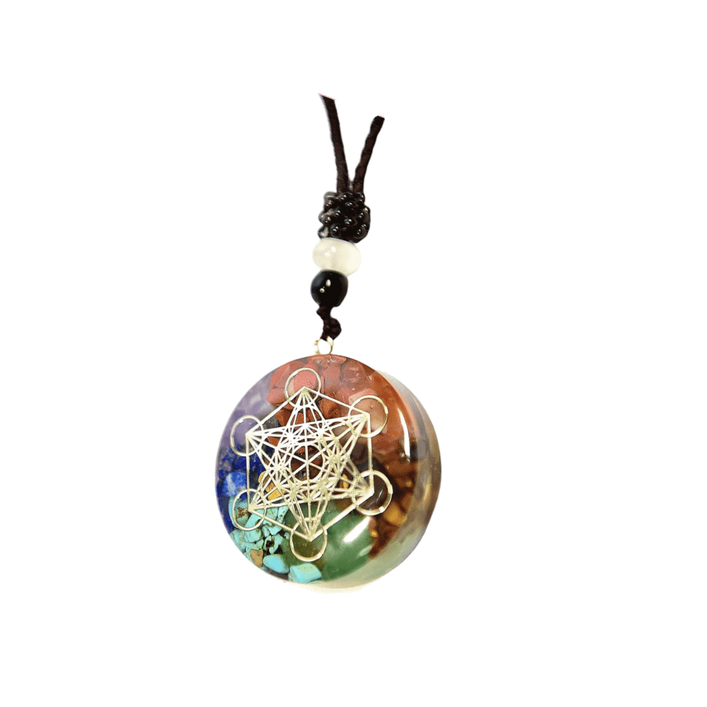 Metatron orgone necklace