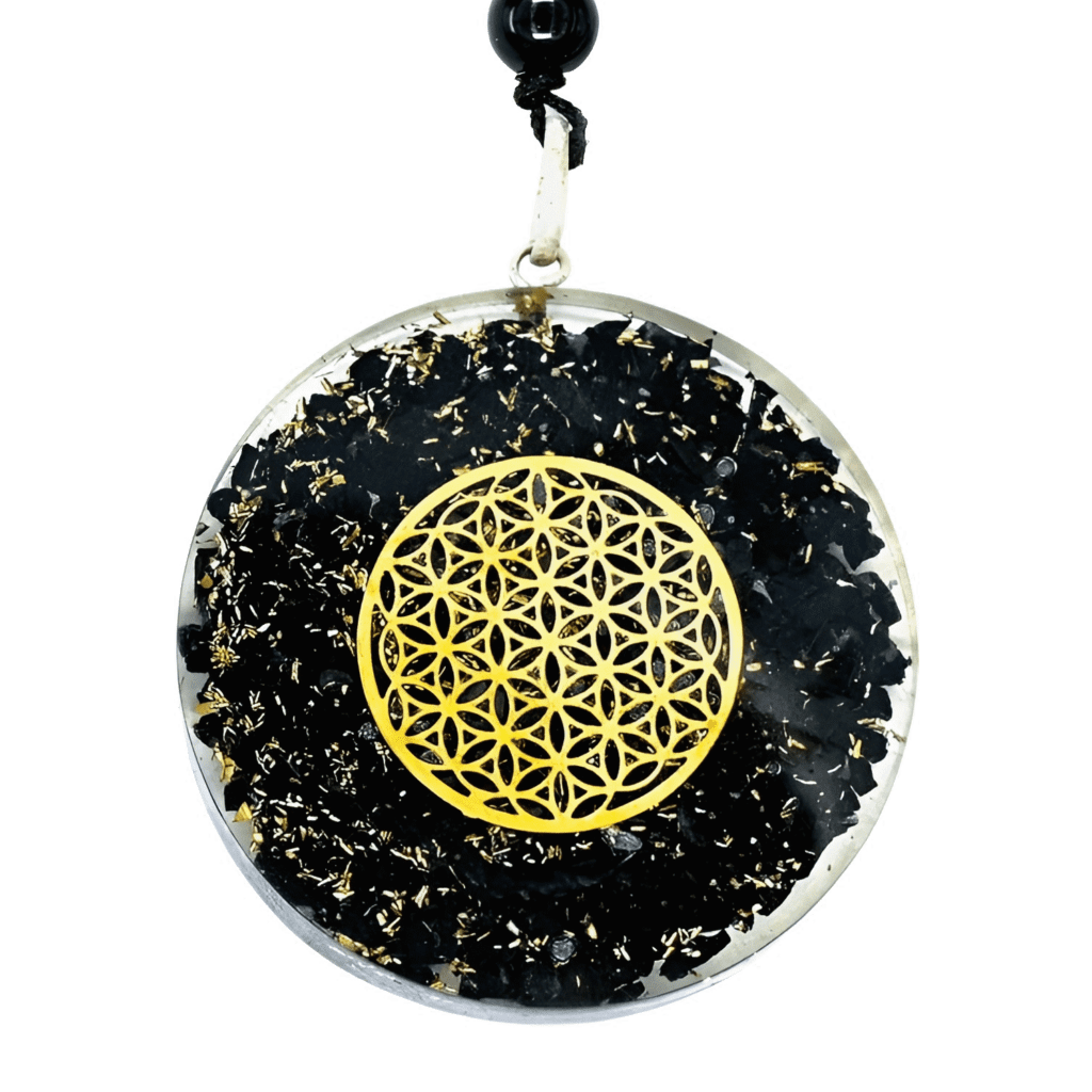 Shungite orgone pendant