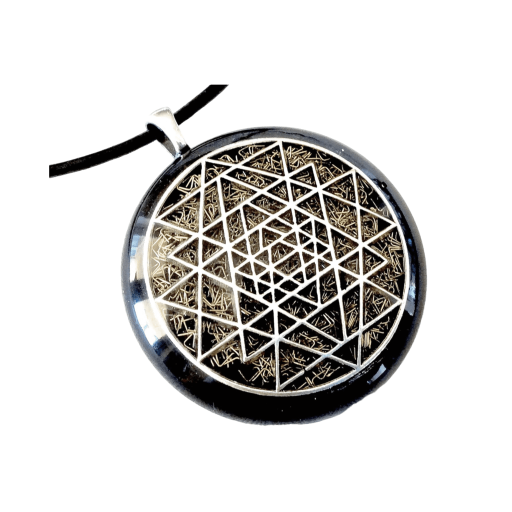 Sri yantra orgone pendat