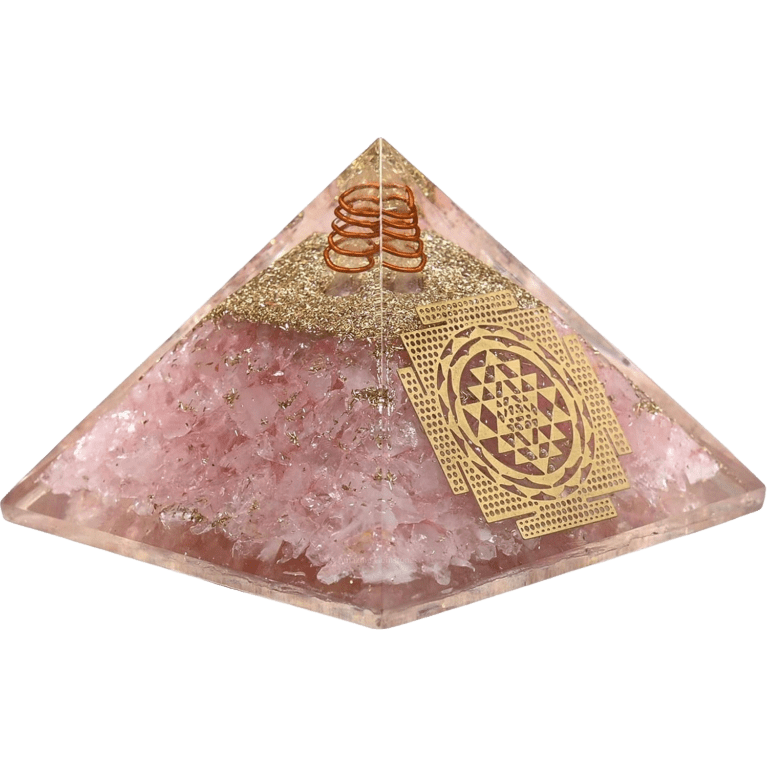 Sri yantra orgone pyramid