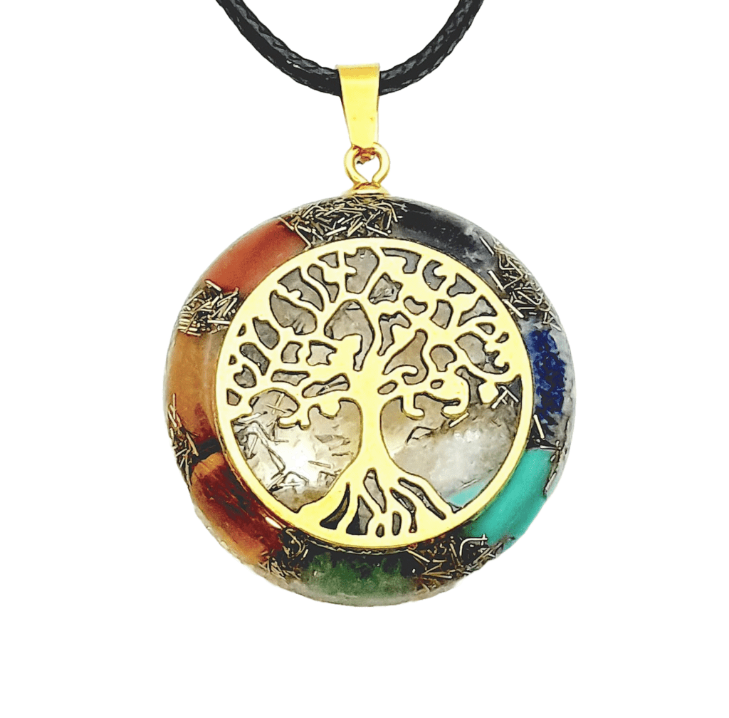 Tree of life orgone pendant