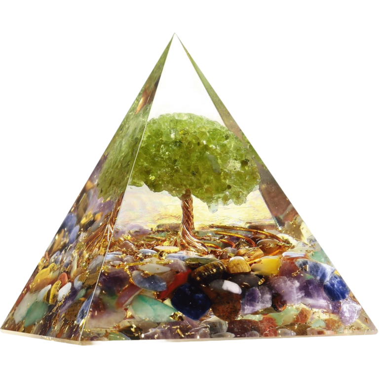 Tree of Life orgone pyramid