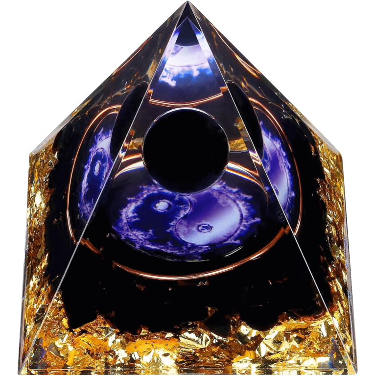 Yin Yang orgone pyramid