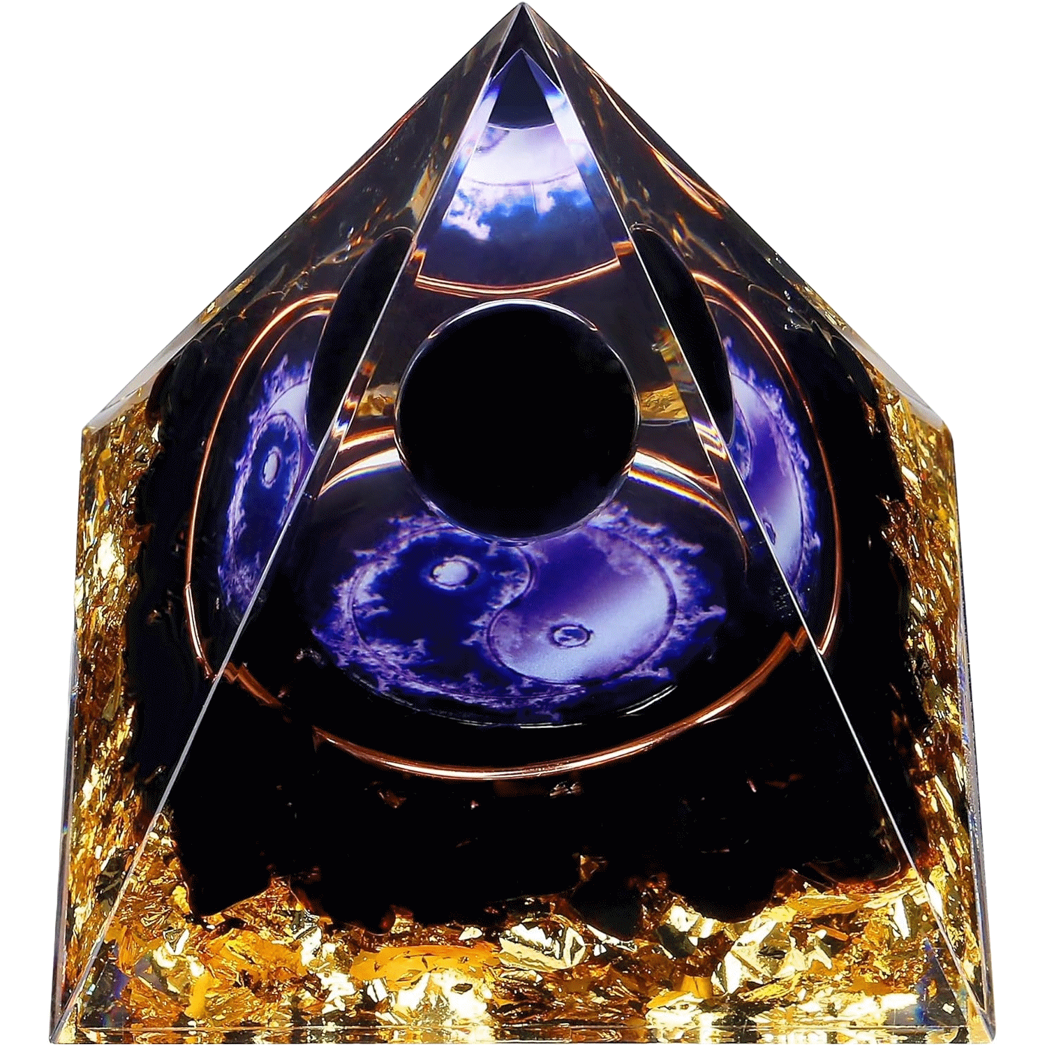 Yin Yang orgone pyramid