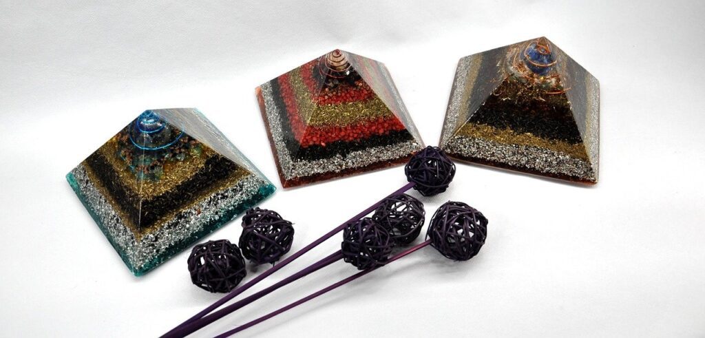 Orgonites are created to channel orgone energy